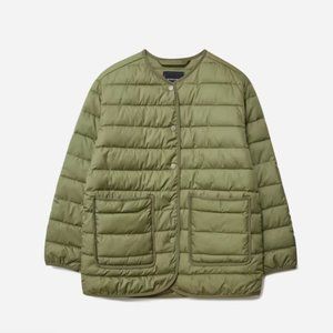 Everlane ReNew Channeled Liner - Dark Moss